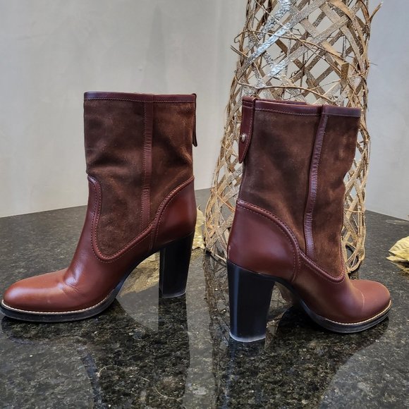 stylish leather boots - Picture 1 of 4